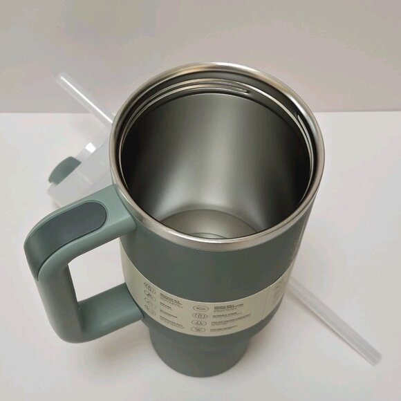 Stanley The Quencher H2.0 FlowState Tumbler 40 oz Shale New Open Box - Picture 6 of 13